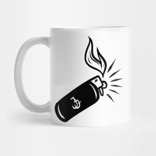 Gas lighter Mug